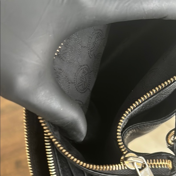 Michael Kors Black Leather Crossbody Bag - Picture 6 of 6